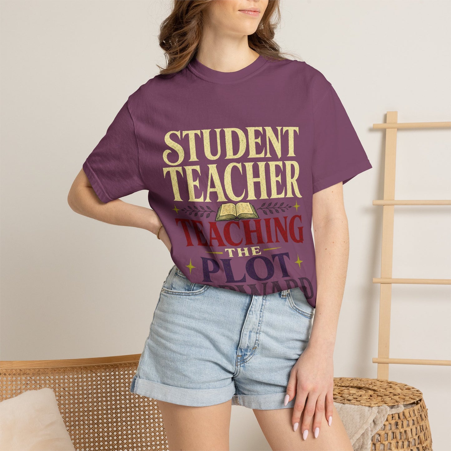 Student Teacher "Teaching the Plot Forward" T-Shirt