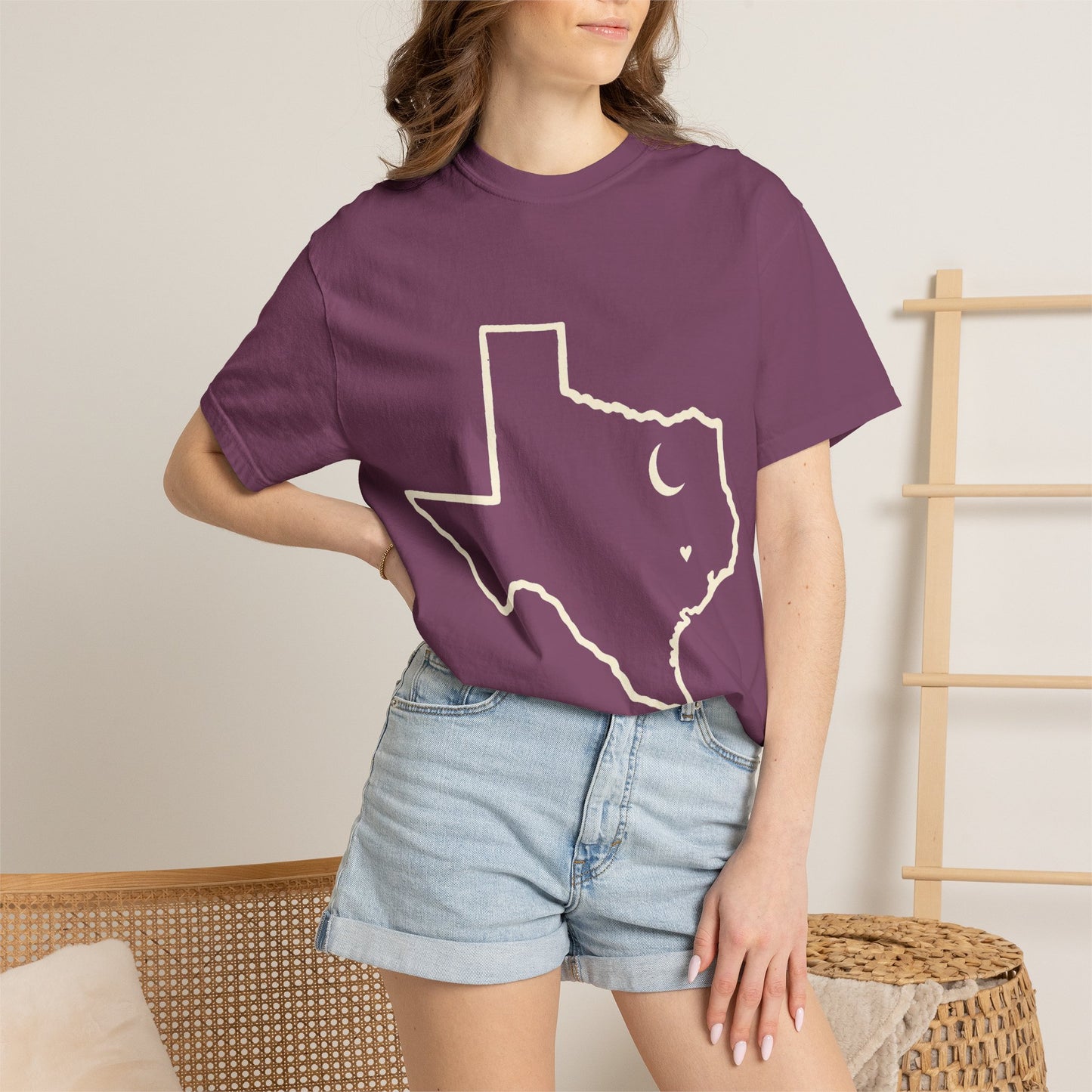 Texas Outline T-Shirt — Minimalist State Map Tee