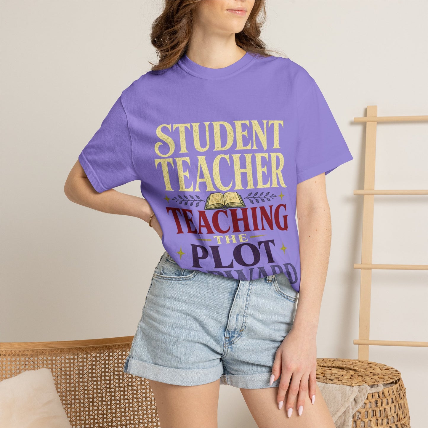 Student Teacher "Teaching the Plot Forward" T-Shirt