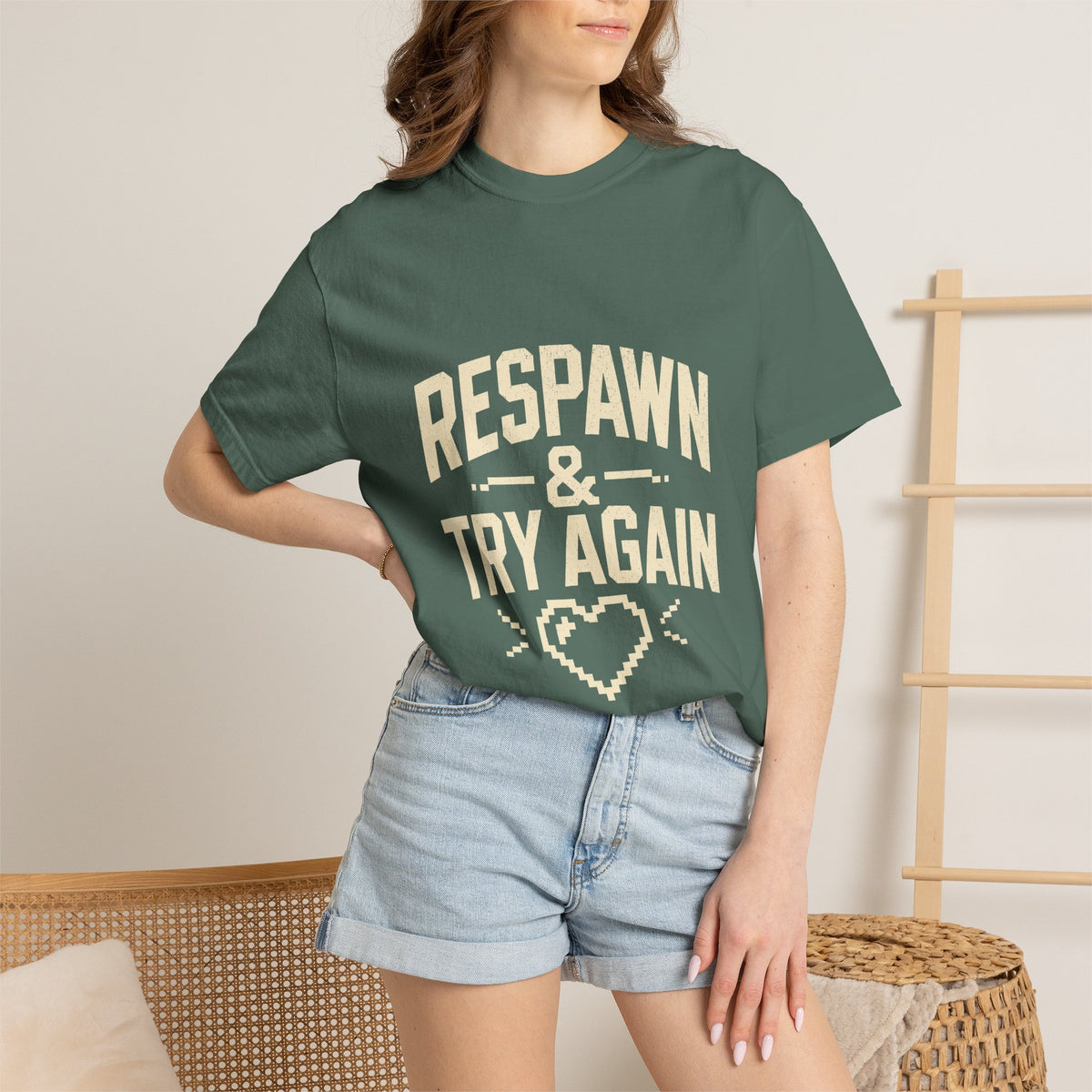 Respawn & Try Again Tee