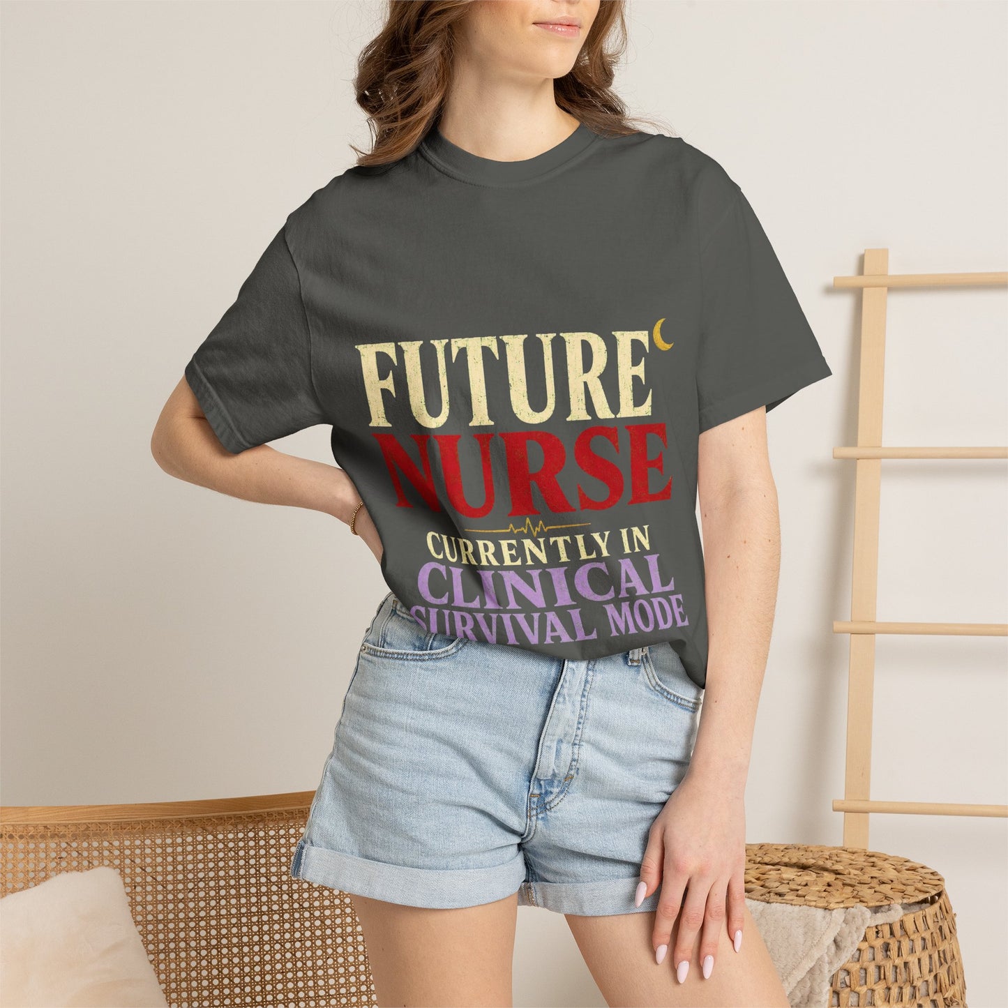 Future Nurse T-Shirt — Clinical Survival Mode Nursing Student Tee