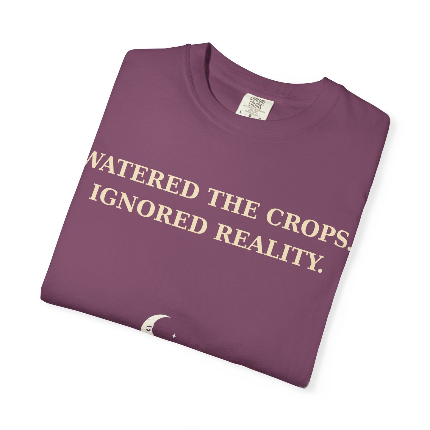 Gamer Tee -  "Weathered the Crops, Ignored Reality" Vintage Gamer Tee