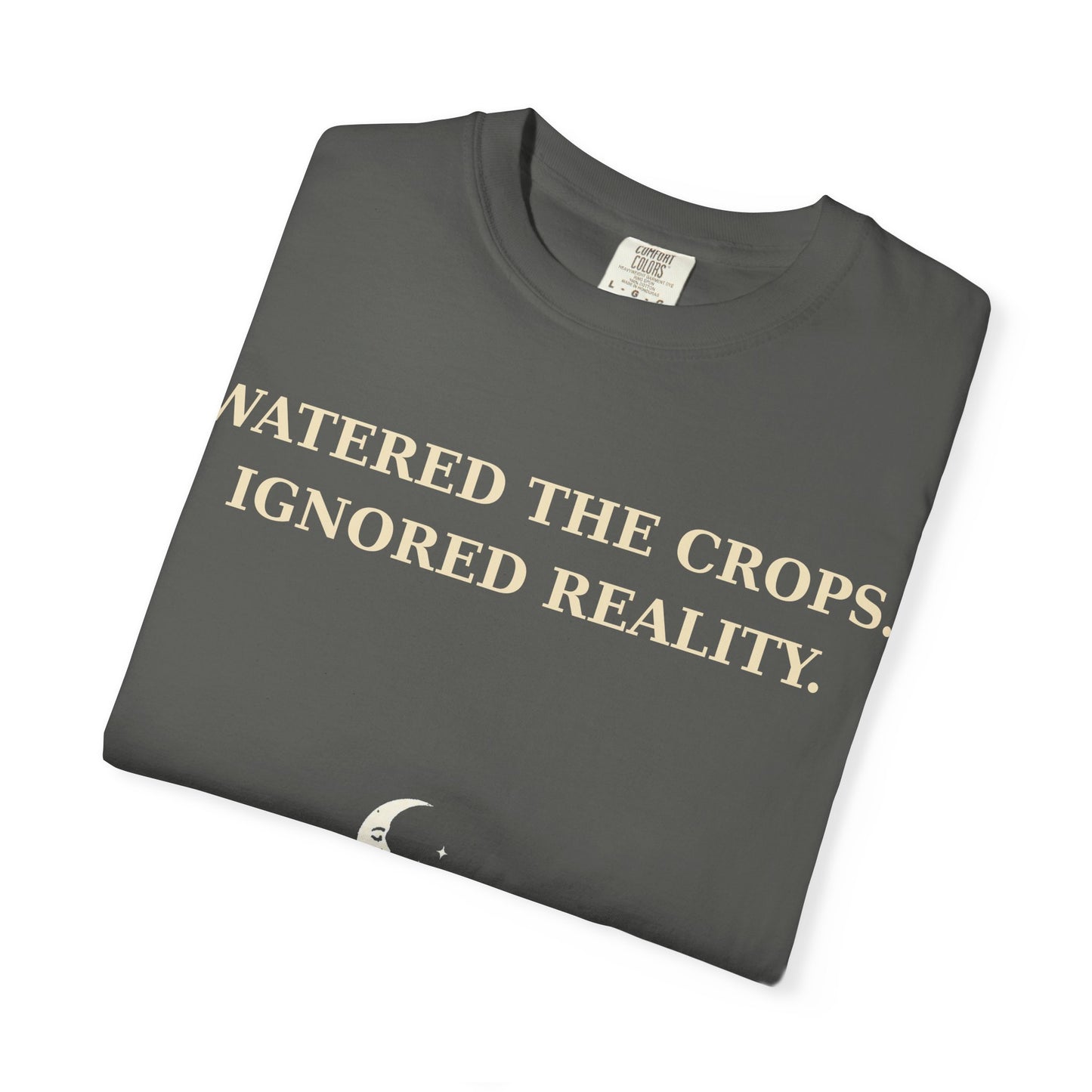 Gamer Tee -  "Weathered the Crops, Ignored Reality" Vintage Gamer Tee