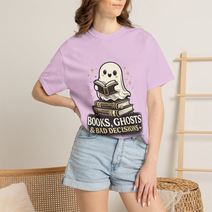 Books, Ghosts & Bad Decisions Tee