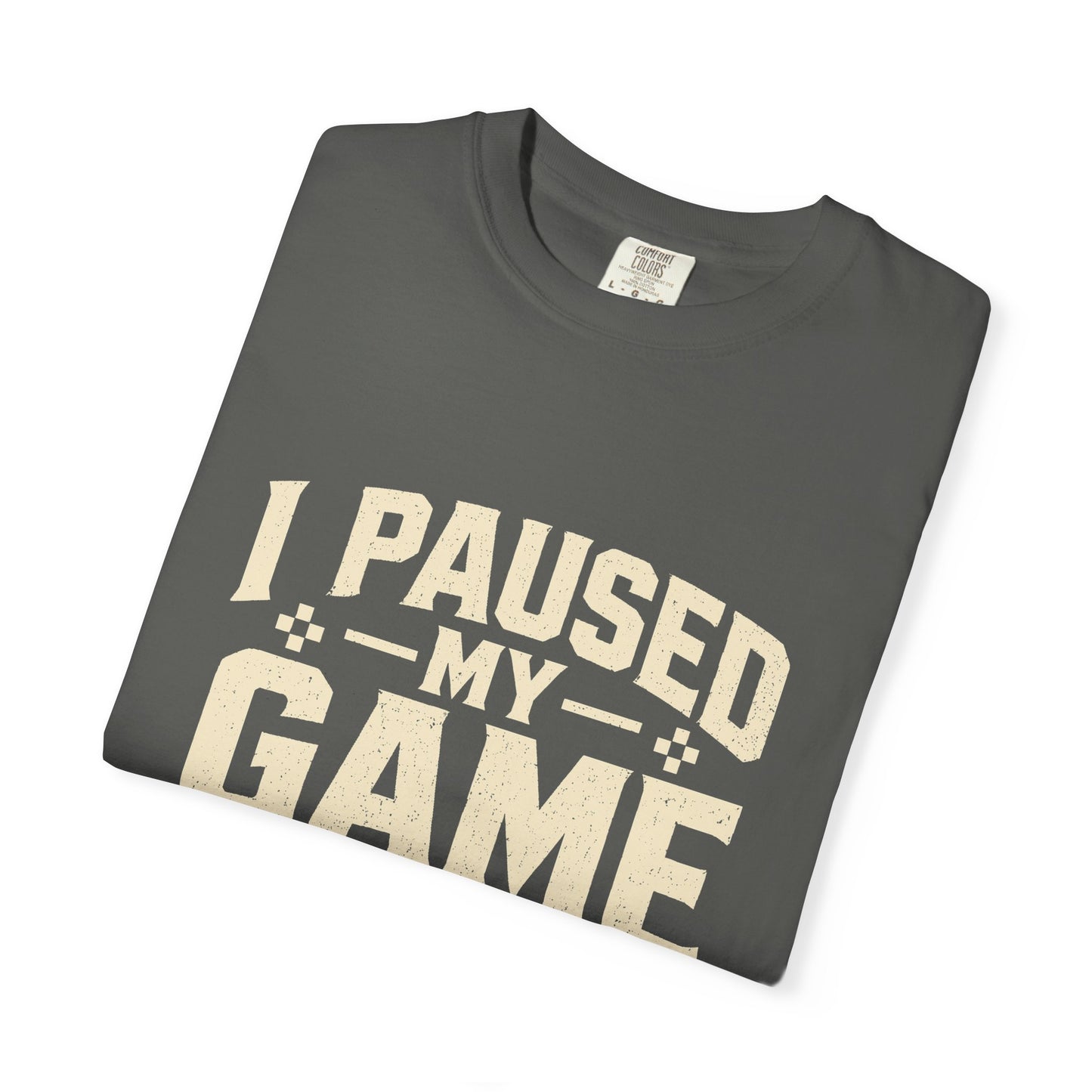 I Paused My Game For This Tee