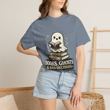Books, Ghosts & Bad Decisions Tee