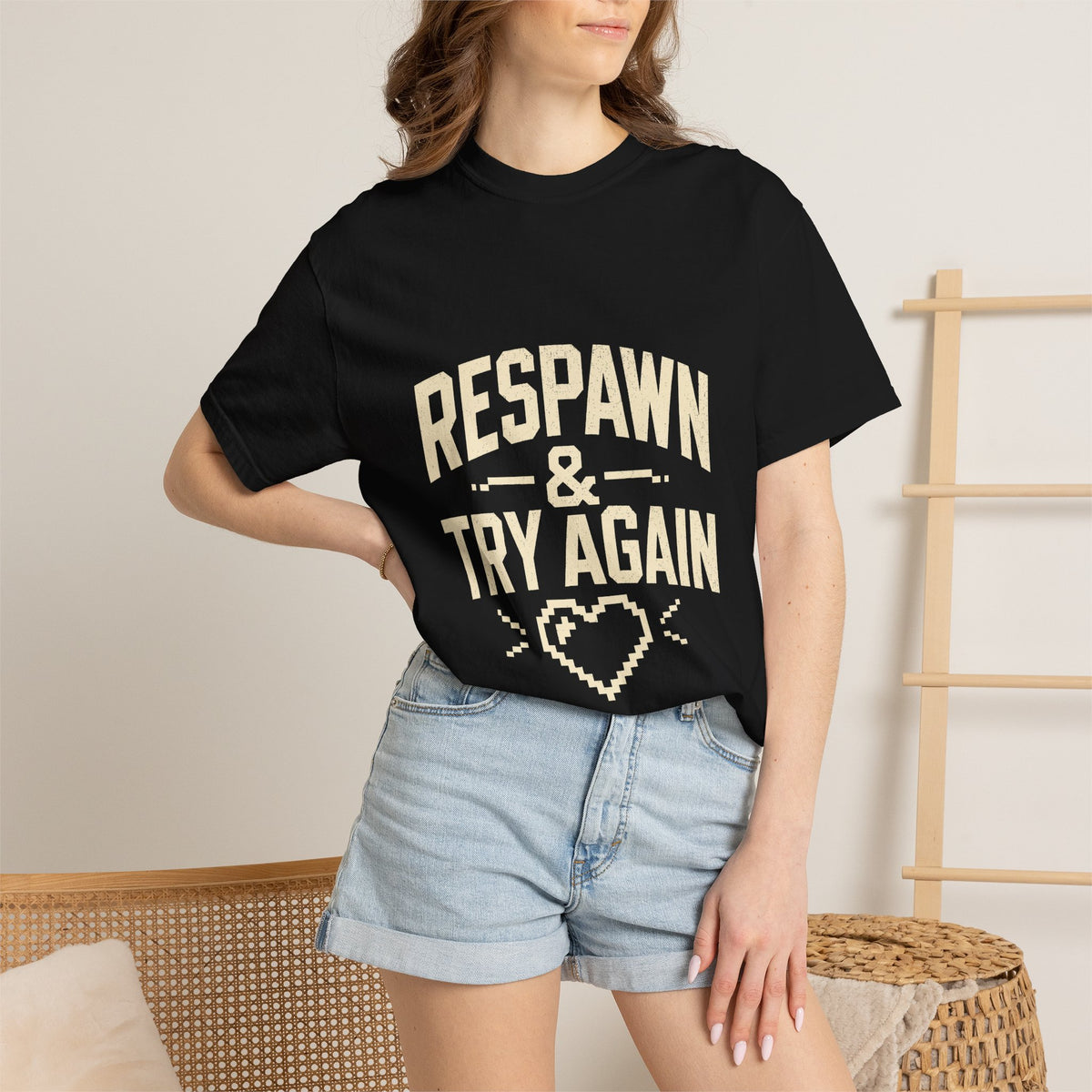 Respawn & Try Again Tee