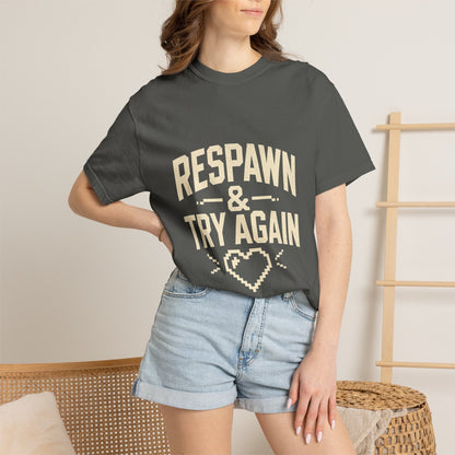 Respawn & Try Again Tee