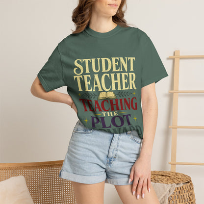 Student Teacher "Teaching the Plot Forward" T-Shirt