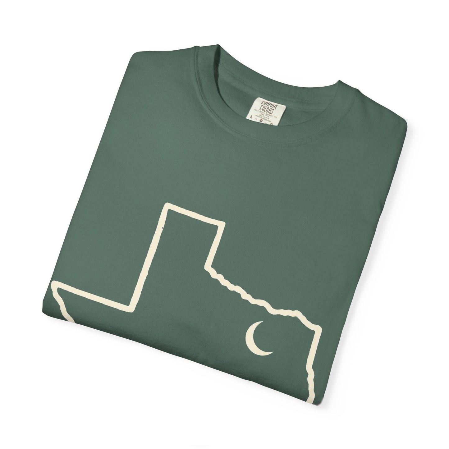 Texas Outline T-Shirt — Minimalist State Map Tee