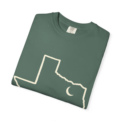 Texas Outline T-Shirt — Minimalist State Map Tee