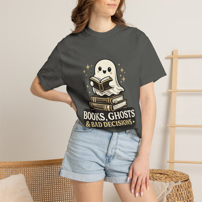 Books, Ghosts & Bad Decisions Tee
