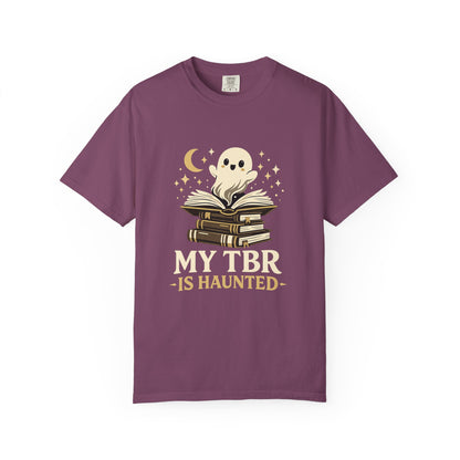 My TBR is Haunted Cute Ghost Stack Tee