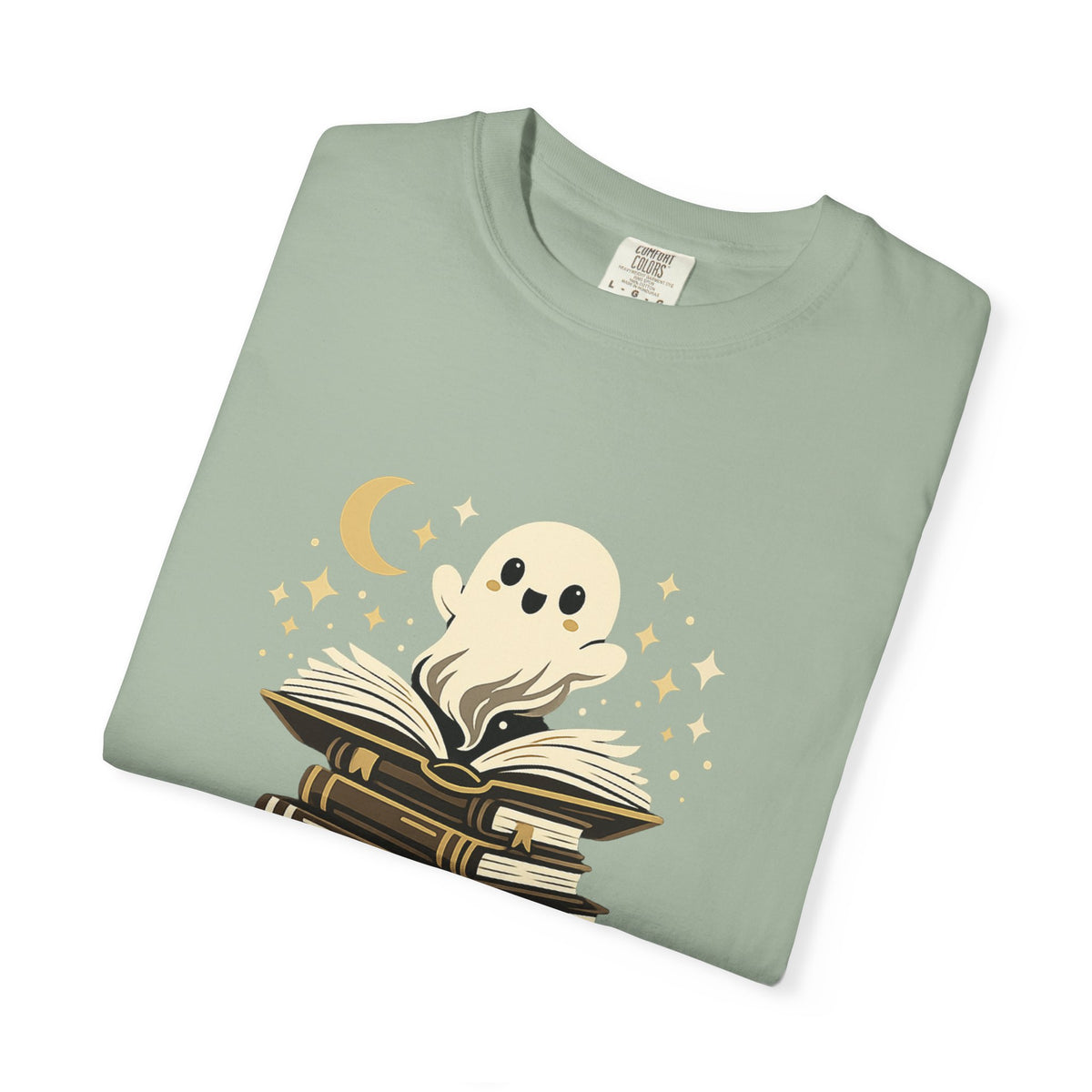 My TBR is Haunted Cute Ghost Stack Tee