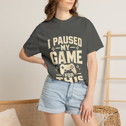 I Paused My Game For This Tee