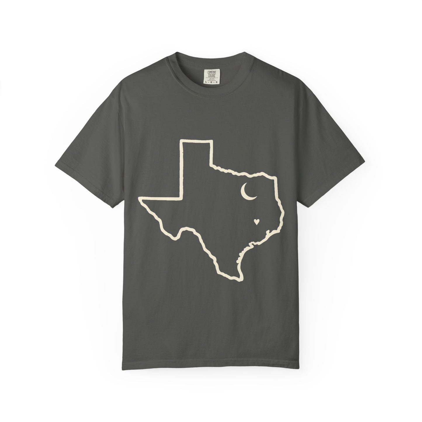 Texas Outline T-Shirt — Minimalist State Map Tee