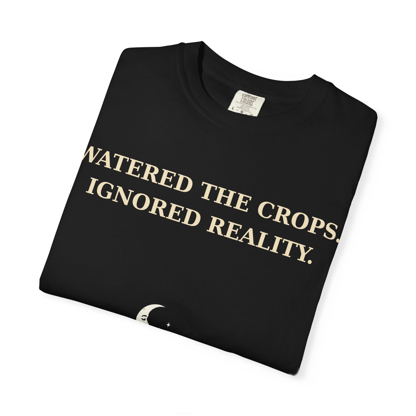 Gamer Tee -  "Weathered the Crops, Ignored Reality" Vintage Gamer Tee
