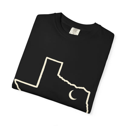 Texas Outline T-Shirt — Minimalist State Map Tee