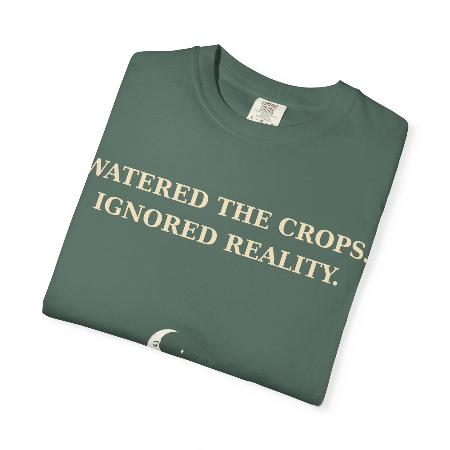 Gamer Tee -  "Weathered the Crops, Ignored Reality" Vintage Gamer Tee