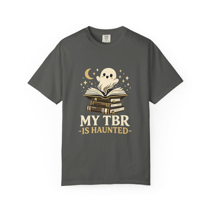 My TBR is Haunted Cute Ghost Stack Tee