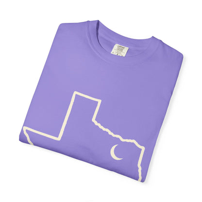 Texas Outline T-Shirt — Minimalist State Map Tee