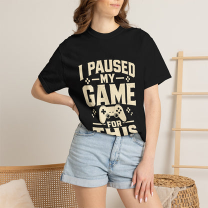 I Paused My Game For This Tee