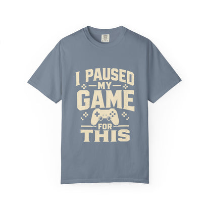 I Paused My Game For This Tee