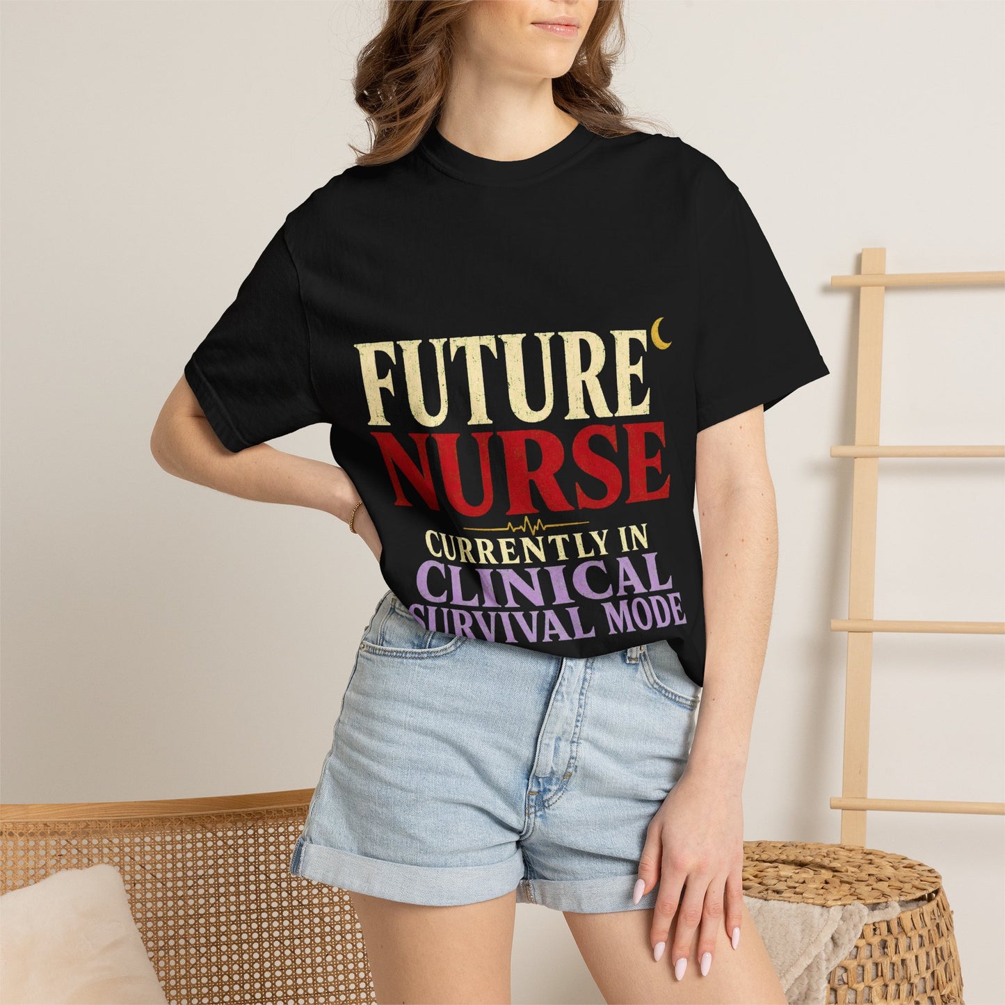 Future Nurse T-Shirt — Clinical Survival Mode Nursing Student Tee
